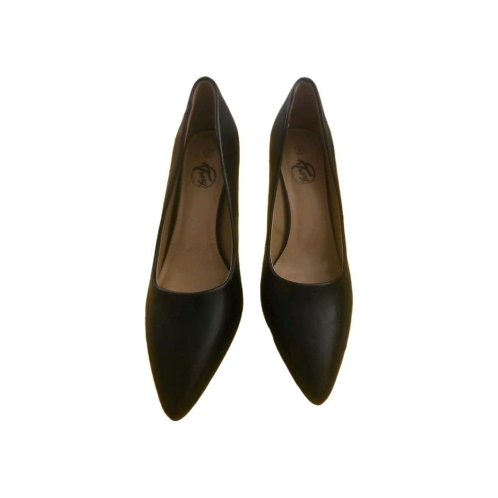 Black Pointed Toe Pumps "Trary For Life"Women's Size‎ 9 Dress Heels